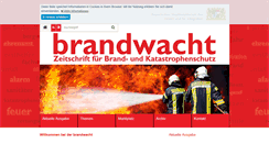 Desktop Screenshot of brandwacht-bayern.de